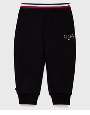 Spodnie Spodnie niemowlęce kolor czarny - Answear.com Tommy Hilfiger