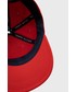 Czapka dziecięca Tommy Hilfiger czapka bawełniana dziecięca kolor czerwony z aplikacją