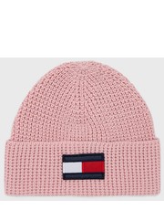Czapka dziecięca czapka dziecięca kolor różowy - Answear.com Tommy Hilfiger