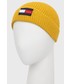 Czapka dziecięca Tommy Hilfiger czapka dziecięca kolor żółty