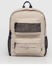 Plecak dziecięcy plecak dziecięcy kolor beżowy duży z nadrukiem - Answear.com Tommy Hilfiger