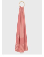 Szalik szal damski kolor różowy wzorzysty - Answear.com Tommy Hilfiger