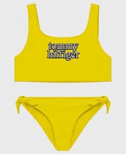 Strój kąpielowy dziecięcy strój kąpielowy dziecięcy kolor żółty - Answear.com Tommy Hilfiger