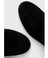Kozaki Tommy Hilfiger kozaki TH Essentials Longboot damskie kolor czarny na płaskim obcasie