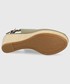 Sandały Tommy Hilfiger sandały damskie kolor beżowy na koturnie