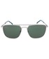 Okulary Lacoste okulary przeciwsłoneczne męskie kolor szary