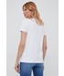 Bluzka Lacoste t-shirt damski kolor biały
