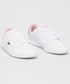 Sportowe buty dziecięce Lacoste Buty dziecięce kolor biały