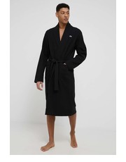 Bielizna męska szlafrok bawełniany kolor czarny - Answear.com Lacoste