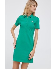Sukienka sukienka kolor zielony mini prosta - Answear.com Lacoste