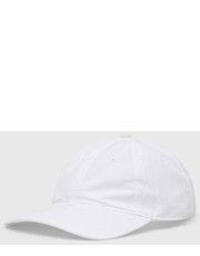 Czapka czapka kolor biały gładka - Answear.com Lacoste