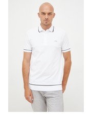 T-shirt - koszulka męska polo męski kolor biały - Answear.com Lacoste