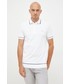 T-shirt - koszulka męska Lacoste polo męski kolor biały