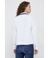Bluza Lacoste bluza damska kolor biały gładka