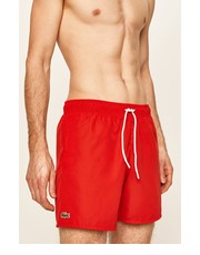 Strój kąpielowy Szorty kąpielowe kolor czerwony - Answear.com Lacoste