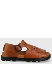 Sandały męskie sandały skórzane Brutus Sandal męskie kolor brązowy - Answear.com Camper