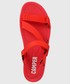Sandały Camper sandały Oruga Up damskie kolor czerwony na platformie