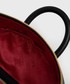 Plecak Love Moschino plecak damski kolor czarny mały z aplikacją