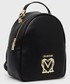 Plecak Love Moschino plecak damski kolor czarny mały gładki