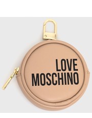 Portfel portfel kolor beżowy - Answear.com Love Moschino