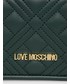Portfel Love Moschino portfel damski kolor zielony