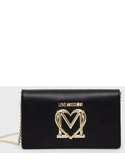 Kopertówka kopertówka kolor czarny - Answear.com Love Moschino