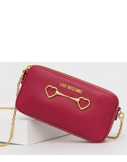 Kopertówka kopertówka kolor różowy - Answear.com Love Moschino