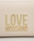 Listonoszka Love Moschino torebka kolor beżowy