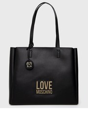 Shopper bag Torebka kolor czarny - Answear.com Love Moschino