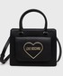 Shopper bag Love Moschino torebka kolor czarny