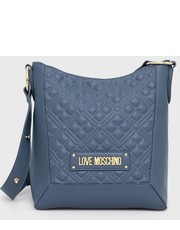 Shopper bag torebka kolor granatowy - Answear.com Love Moschino