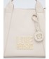Shopper bag Love Moschino torebka kolor beżowy