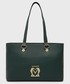 Shopper bag Love Moschino torebka kolor zielony