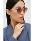 Okulary Love Moschino okulary przeciwsłoneczne damskie kolor różowy