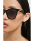 Okulary Love Moschino okulary przeciwsłoneczne damskie kolor czarny