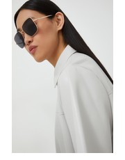 Okulary okulary przeciwsłoneczne damskie kolor złoty - Answear.com Love Moschino