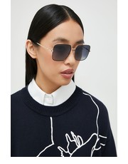 Okulary okulary przeciwsłoneczne damskie kolor czarny - Answear.com Love Moschino