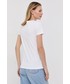 Bluzka Love Moschino T-shirt bawełniany kolor biały