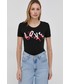 Bluzka Love Moschino T-shirt damski kolor czarny