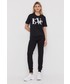 Bluzka Love Moschino t-shirt damski kolor czarny