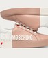 Sneakersy Love Moschino - Buty skórzane