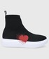 Sneakersy Love Moschino buty kolor czarny
