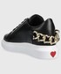 Sneakersy Love Moschino sneakersy kolor czarny