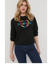 Bluza bluza damski kolor czarny - Answear.com Love Moschino