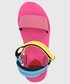 Sandały Love Moschino sandały damskie kolor różowy