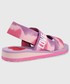 Sandały Love Moschino sandały damskie kolor różowy