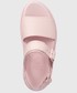 Sandały Dr. Martens sandały skórzane Voss Mono damskie kolor różowy na platformie