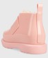 Trapery dziecięce Melissa botki dziecięce Chelsea Boot BB kolor różowy