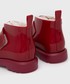 Trzewiki dziecięce Melissa botki dziecięce Chelsea Boot BB kolor czerwony