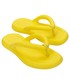 Japonki damskie Melissa japonki Flip Flop Free Ad damskie kolor żółty na płaskim obcasie